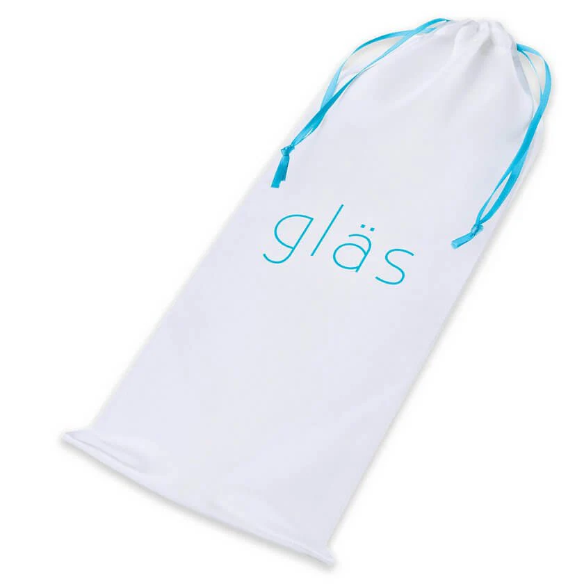 8" Glass Ribbed G-Spot - Image 6
