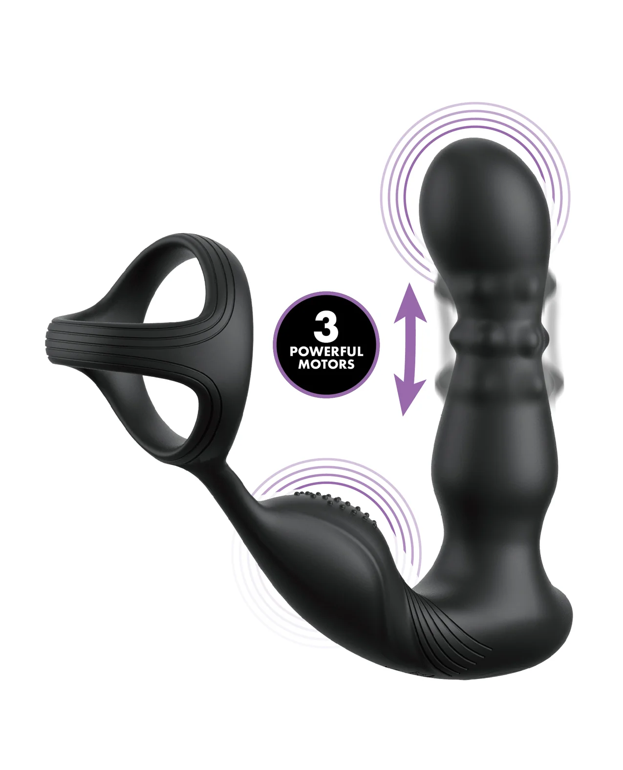 Anal Fantasy Elite Ass-Gasm Slide & Glide P-Spot Stimulator - Image 5