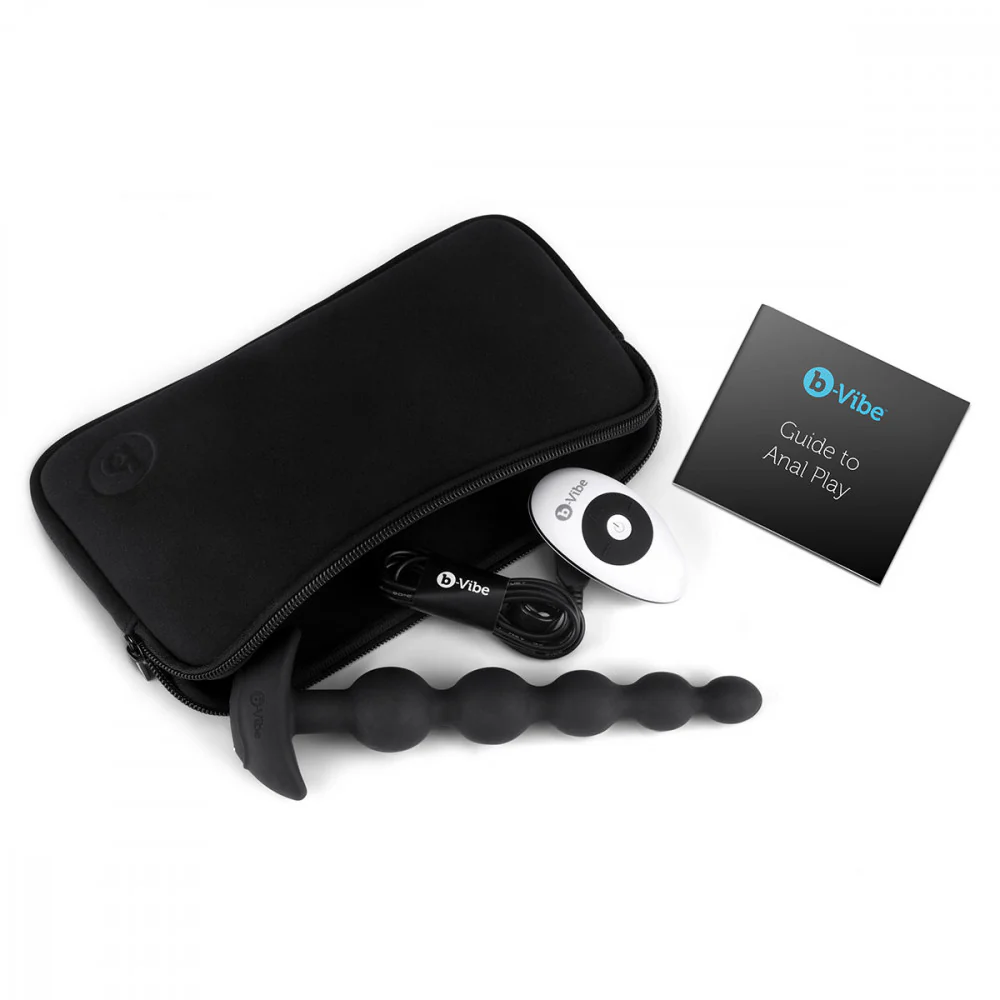 b-Vibe Cinco Remote Control Anal Beads - Image 11
