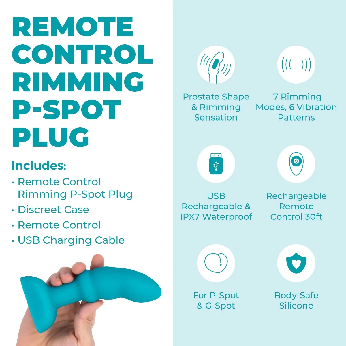 B-Vibe Rimming P-Spot - Image 3