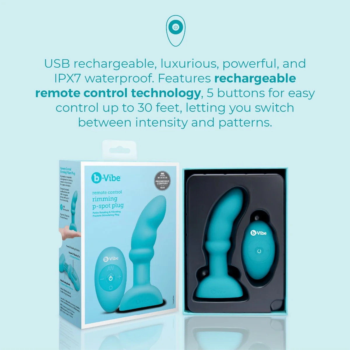 B-Vibe Rimming P-Spot - Image 8