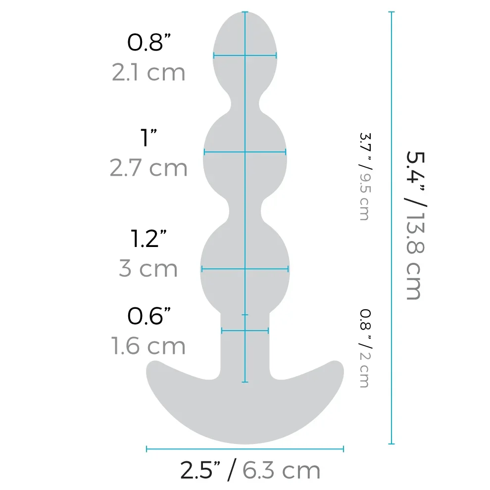 b-Vibe Triplet Anal Beads - Image 7