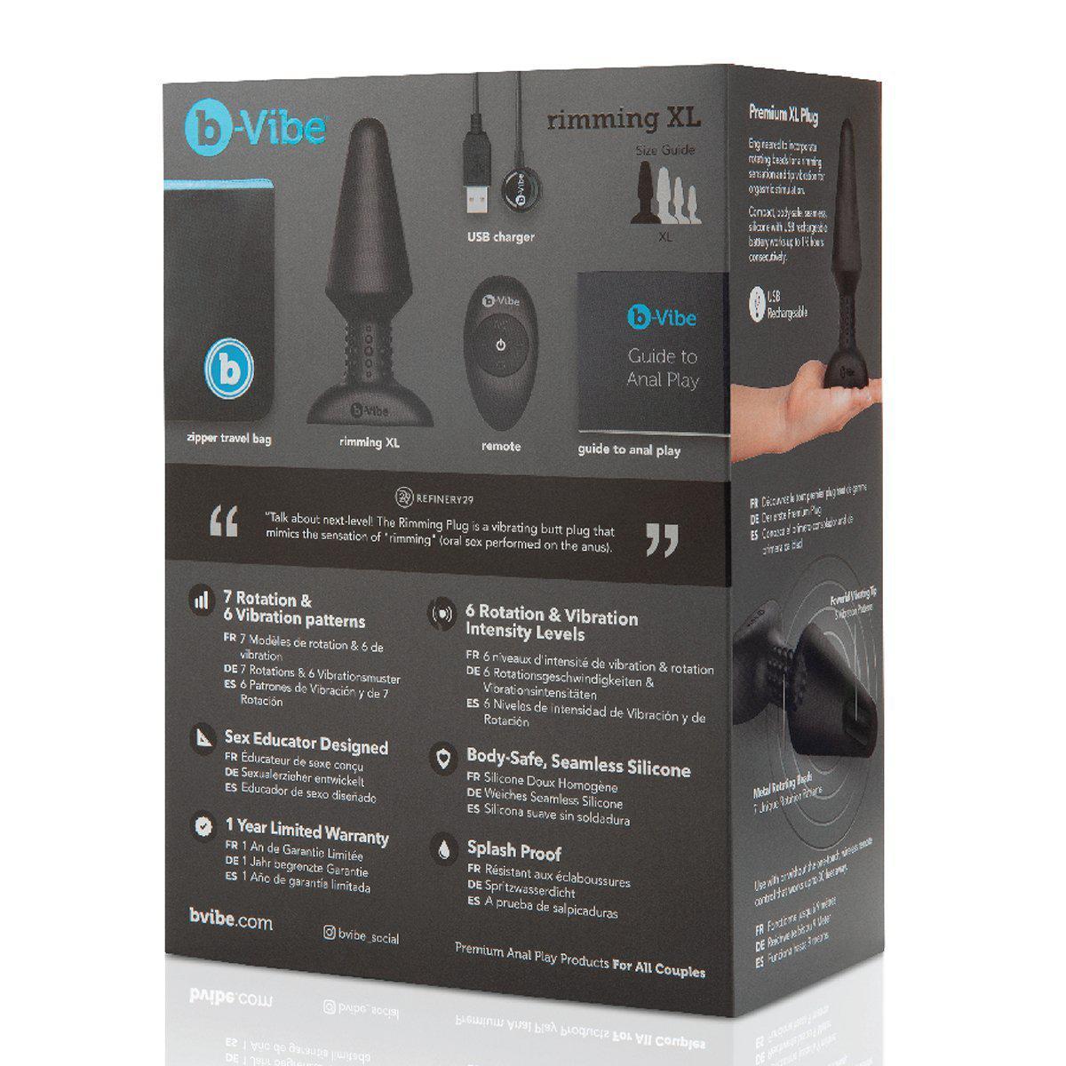 b-Vibe XL Rimming Plug - Image 11