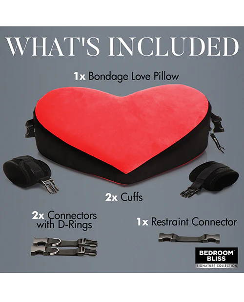 Bedroom Bliss Bondage Love Pillow - Image 2