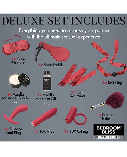 Bedroom Bliss Lover's Bondage Massage Set - Image 2