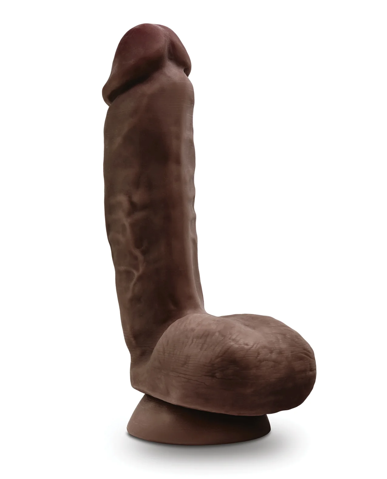 Blush Dr. Skin Glide - Self Lubricating Dildo with Balls - Image 3