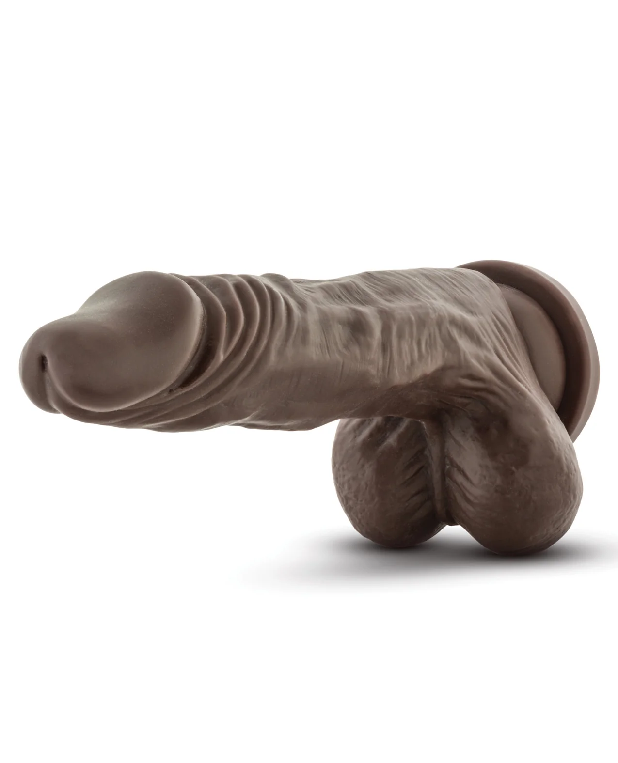 Blush Dr. Skin Stud Muffin 8.5" Dong with Suction Cup - Image 3