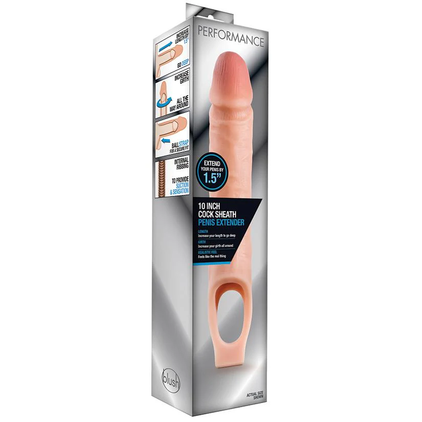 Blush Performance Sheath 10" Penis Extender - Image 3