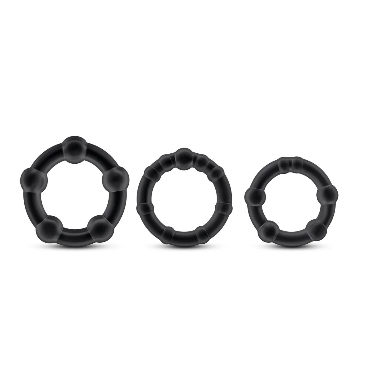 Blush Stay Hard Beaded Cock Rings - Image 10