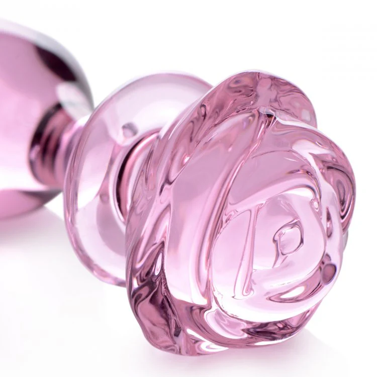 Booty Sparks Pink Glass Rose - Image 10