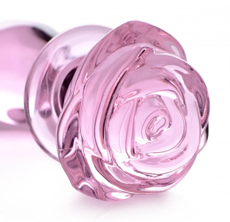 Booty Sparks Pink Glass Rose - Image 14