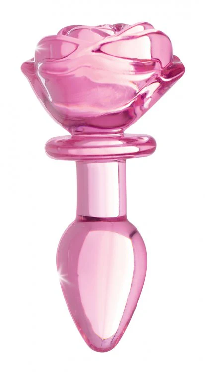 Booty Sparks Pink Glass Rose - Image 3