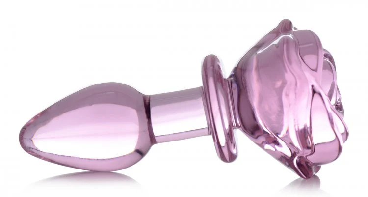 Booty Sparks Pink Glass Rose - Image 4