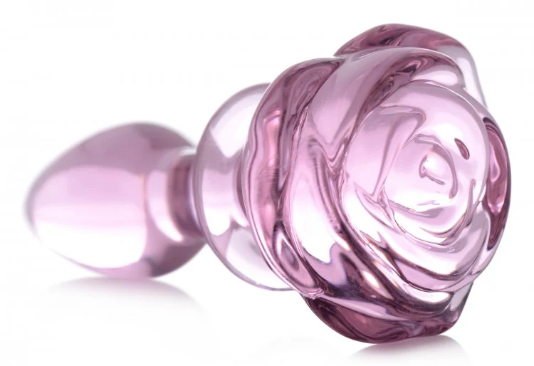 Booty Sparks Pink Glass Rose - Image 5