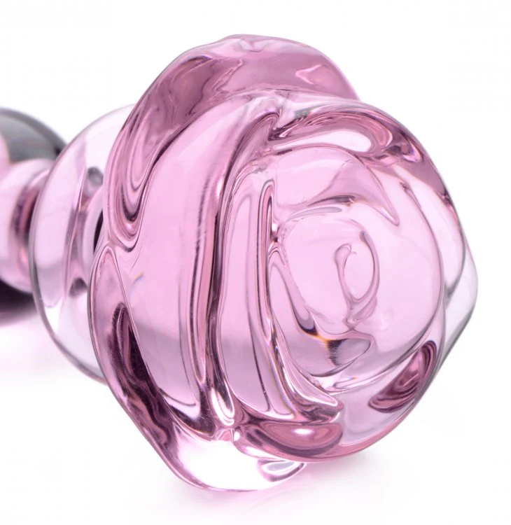 Booty Sparks Pink Glass Rose - Image 6