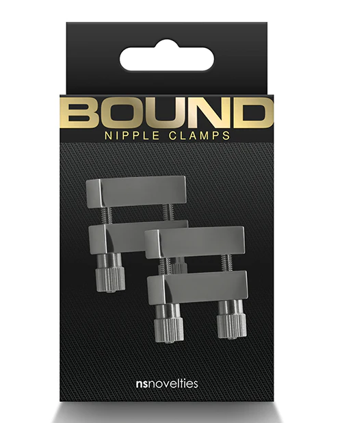 Bound Nipple Clamps - Gunmetal - Image 5