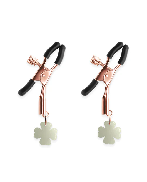 Bound Nipple Clamps - Rose Gold - Image 18