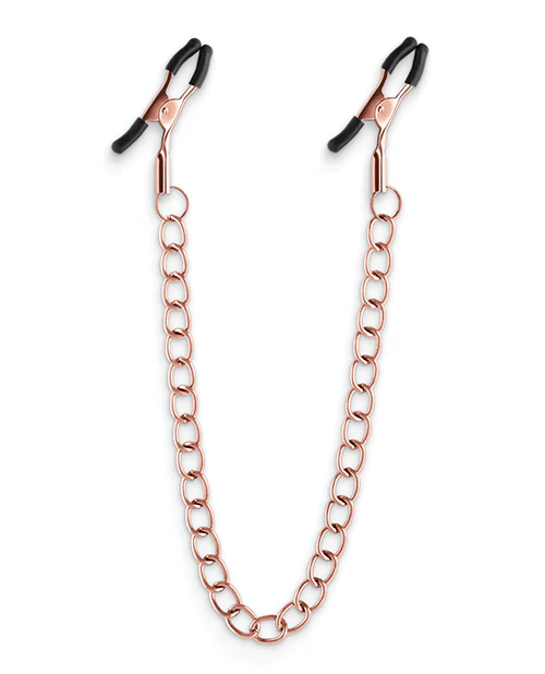 Bound Nipple Clamps - Rose Gold - Image 6