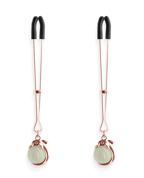 Bound Nipple Clamps - Rose Gold - Image 8