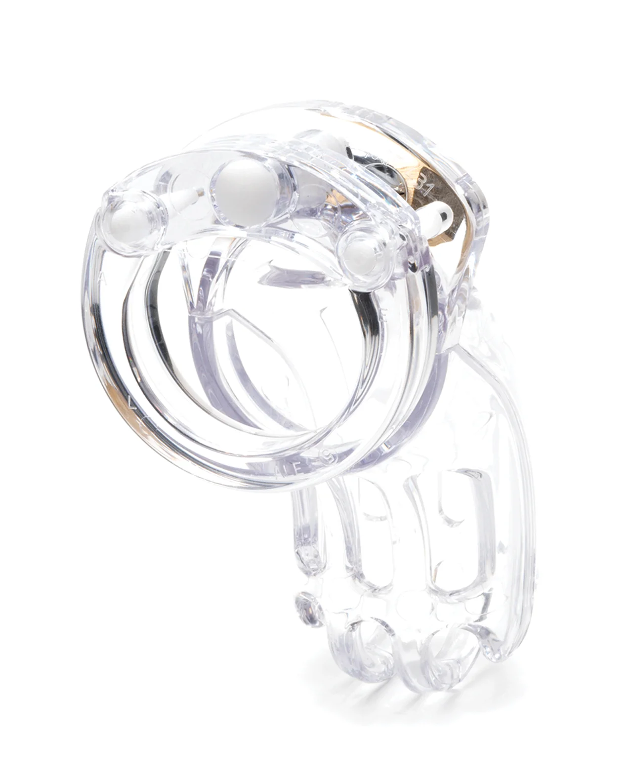CB-X The Curve 3 3/4" Curved Cock Cage & Lock Set - Image 7