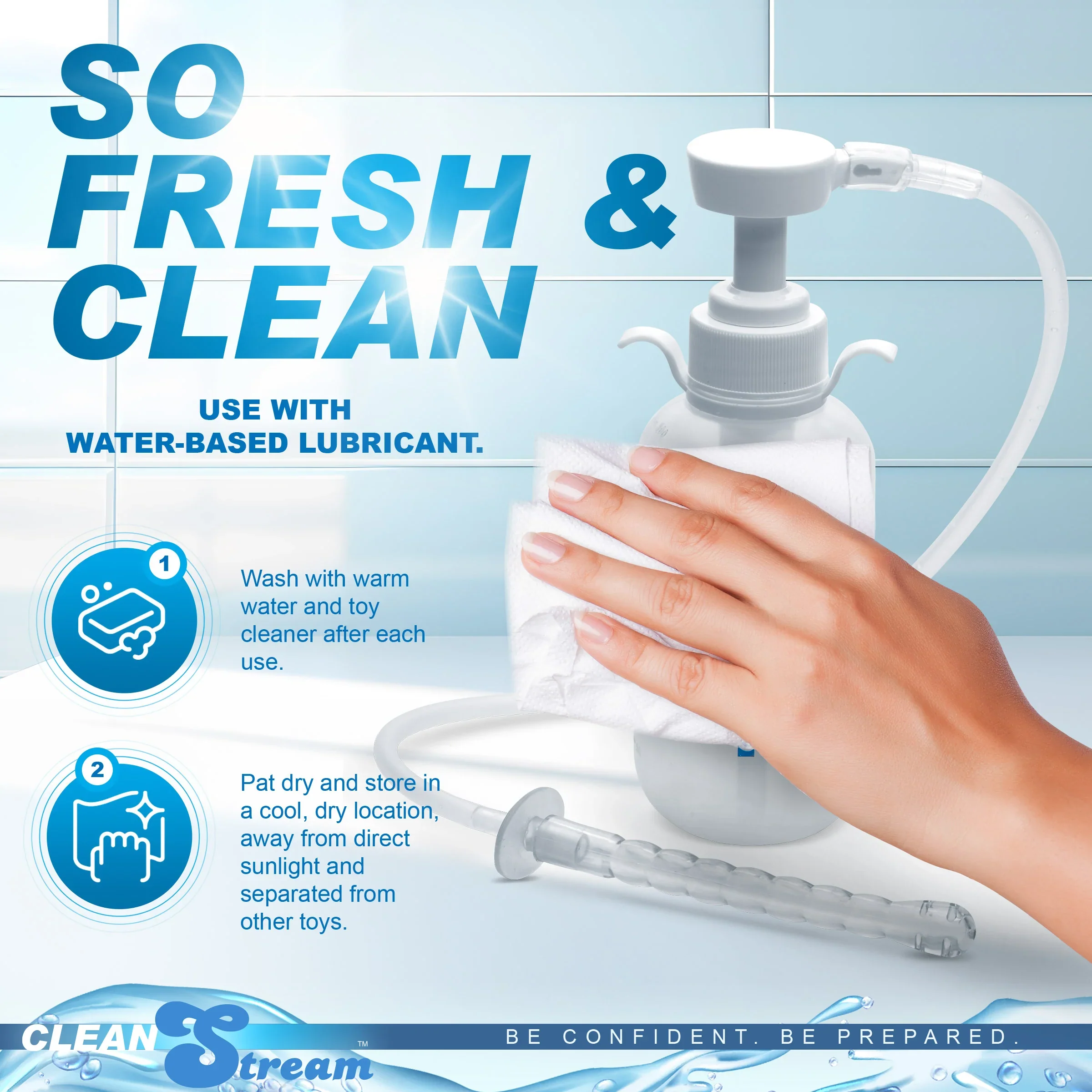 CleanStream Pump Action Enema Bottle - Image 10