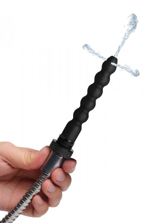 CleanStream Discreet Shower Head with Silicone Enema Nozzle - Image 2