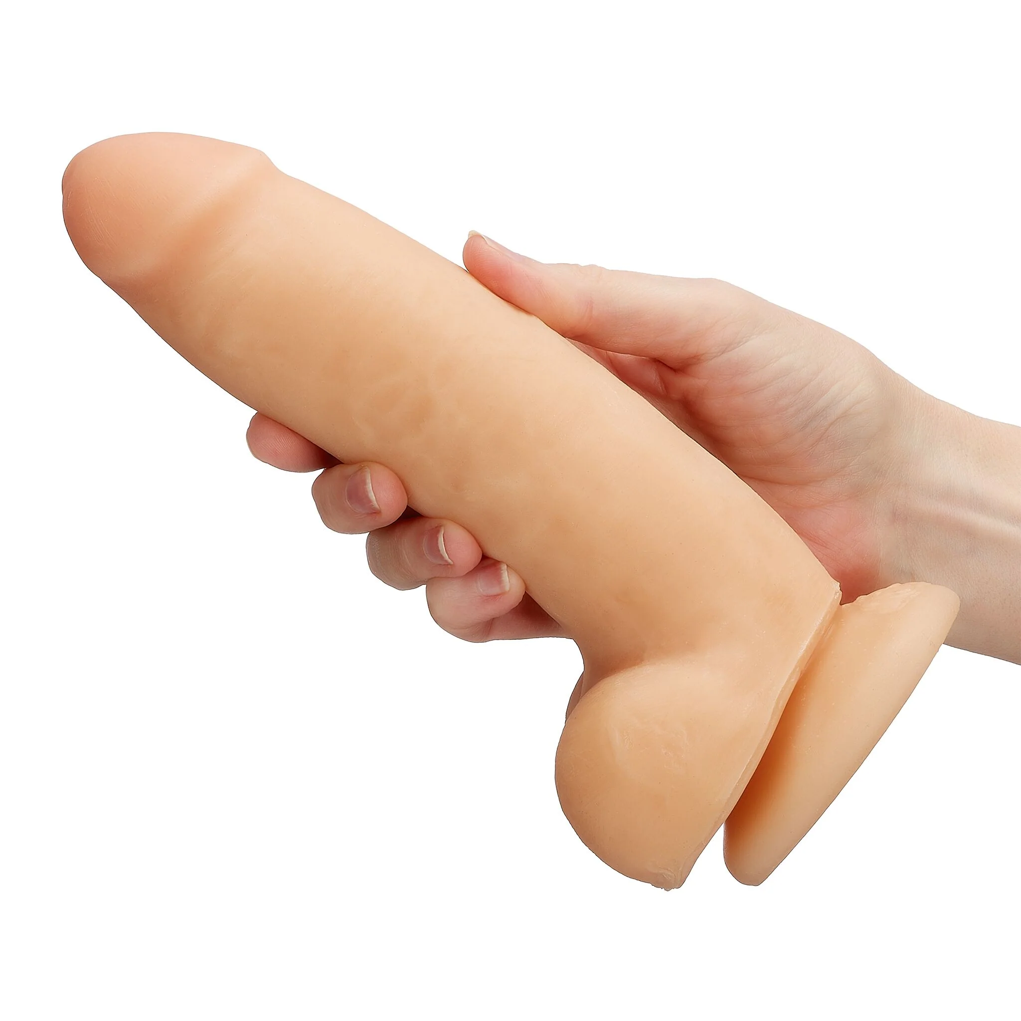 Cloud 9 Dual-Density Dildo with Balls - Image 19