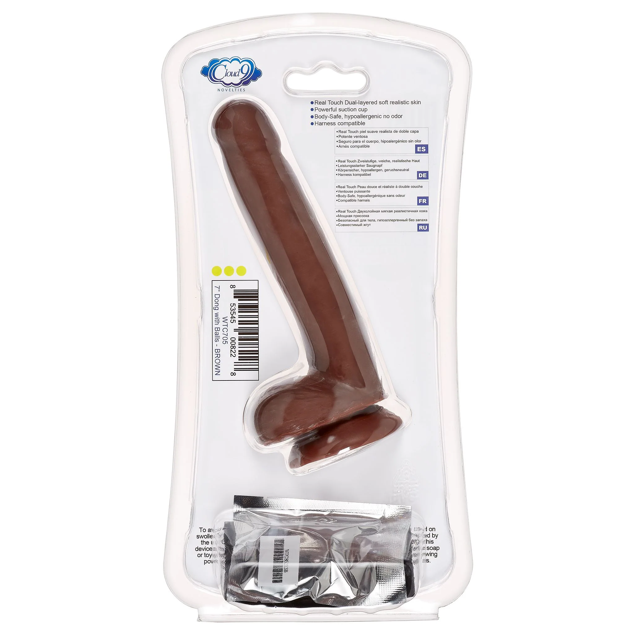 Cloud 9 Dual-Density Dildo with Balls - Image 25