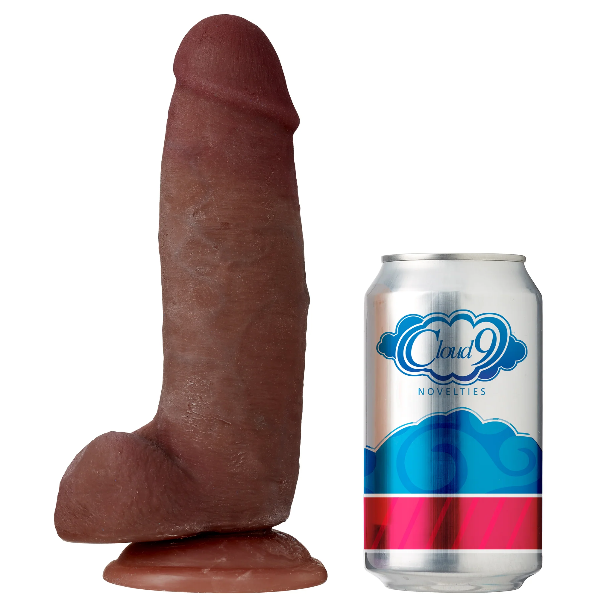 Cloud 9 Dual-Density Dildo with Balls - Image 28