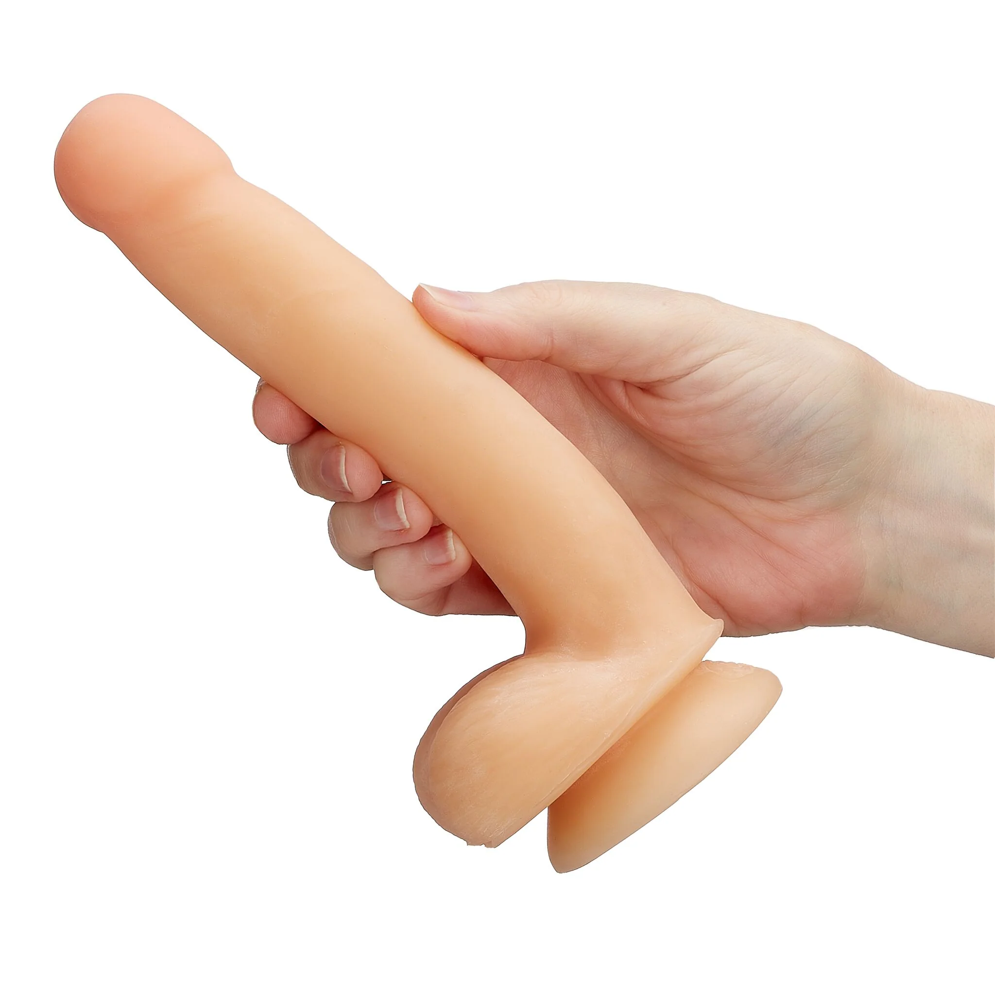 Cloud 9 Dual-Density Dildo with Balls - Image 35