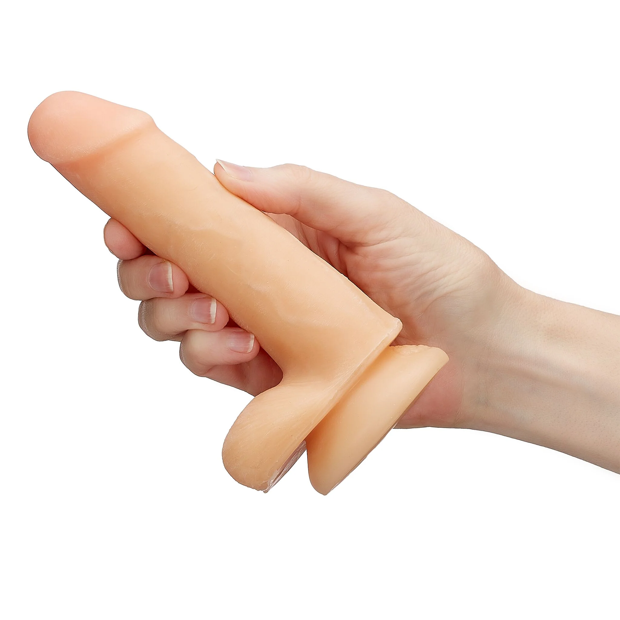 Cloud 9 Dual-Density Dildo with Balls - Image 46