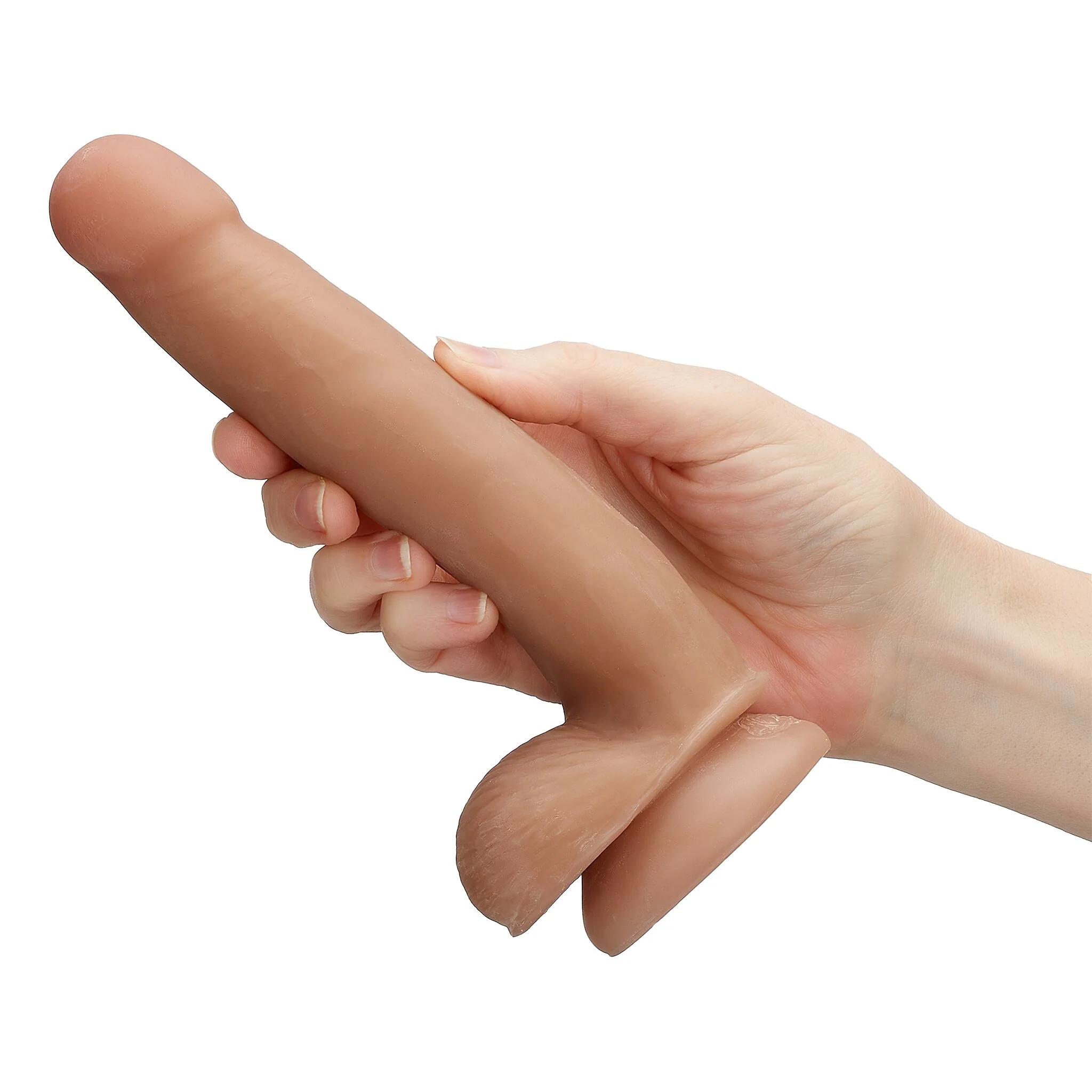 Cloud 9 Dual-Density Dildo with Balls - Image 8