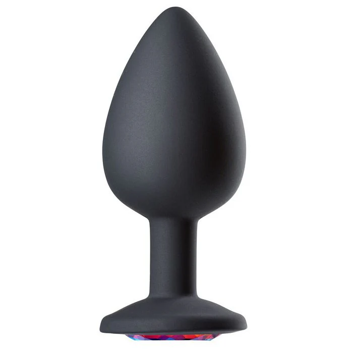 Cloud 9 gems black silicone anal plug large - Image 2