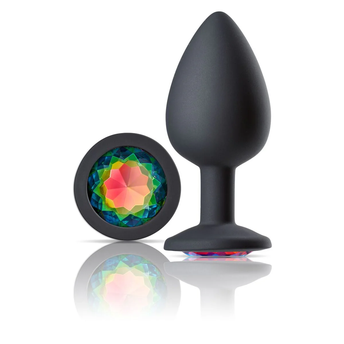 Cloud 9 gems black silicone anal plug large - Image 5