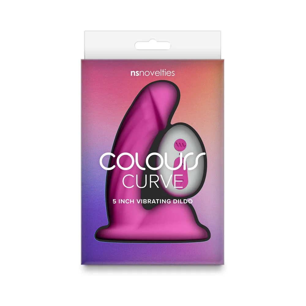 Colours Curve Vibrating Dildo - Image 5