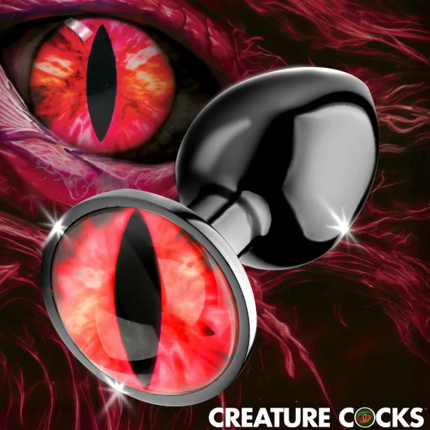 Creature cock sinister eye metal butt plug small - Image 2