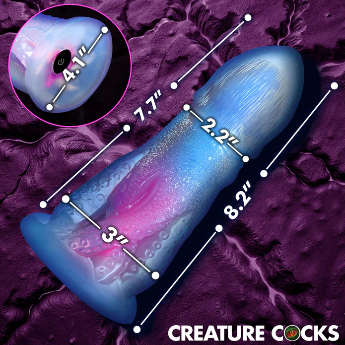 Creature Cocks Cocktopus Vibrating Glow-in-the-Dark - Image 5