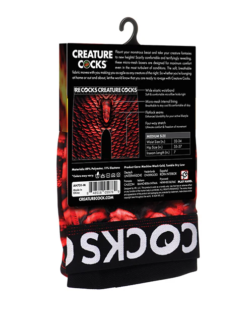 Creature Cocks - Creature Wear Horny Devil Demon Boxer Shorts - Image 15