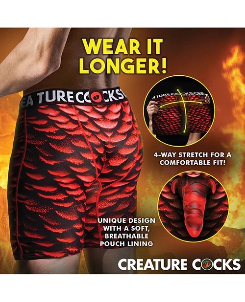 Creature Cocks - Creature Wear Horny Devil Demon Boxer Shorts - Image 17