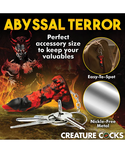 Creature Cocks Fire Demon Keychain - Image 4