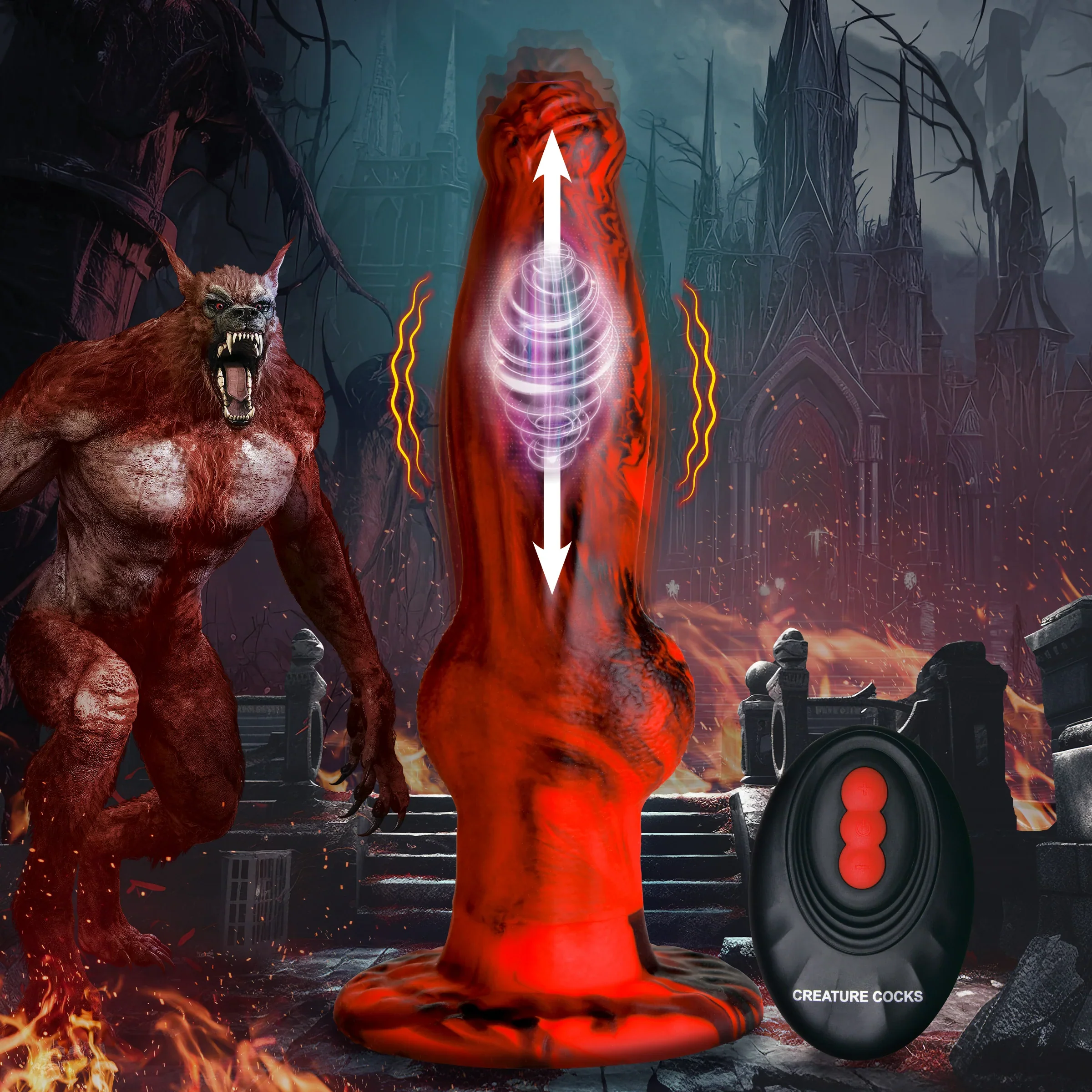 Creature Cocks Hell-Wolf Remote-Control Thruster - Image 9