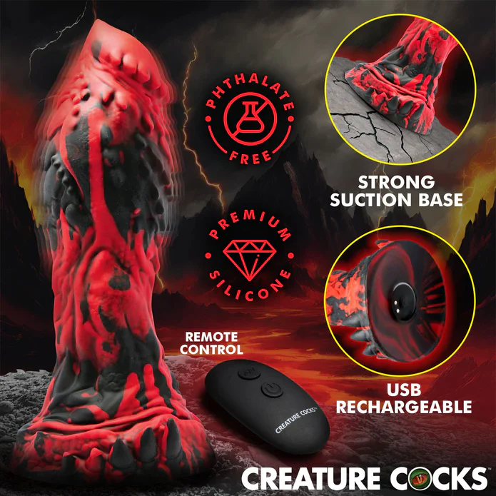 Creature Cocks Vibrating Inferno Cock - Image 3