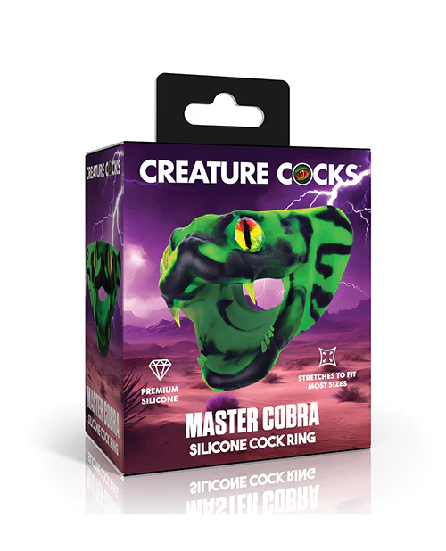 Creature Cocks Master Cobra Silicone Cock Ring - Image 3