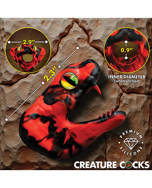 Creature Cocks Master Cobra Silicone Cock Ring - Image 6