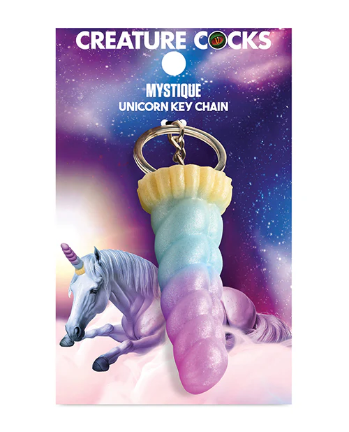 Creature Cocks Mystique Unicorn Key Chain - Image 4
