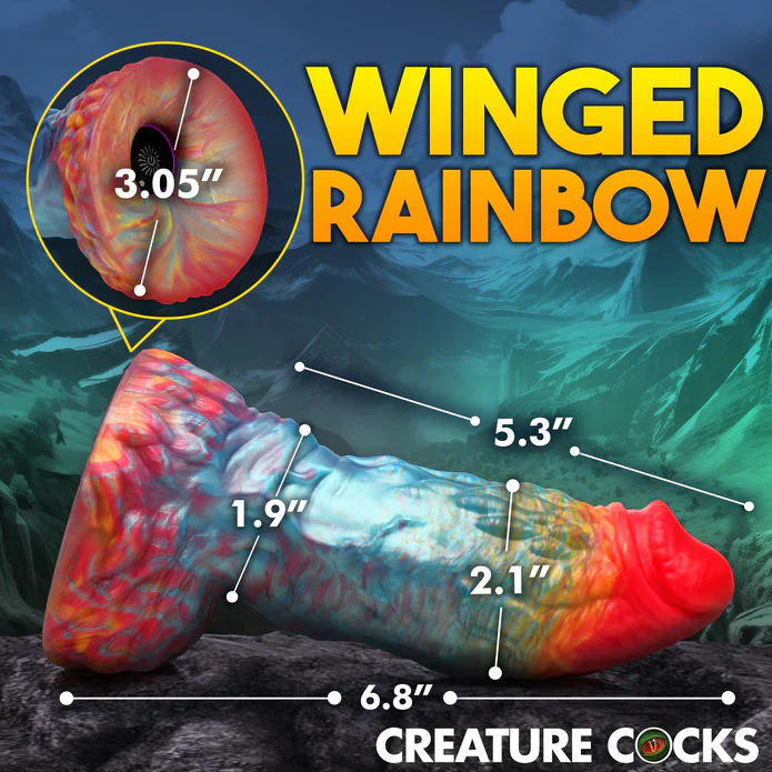 Creature Cocks Phoenix Vibrating Remote-Control Dildo - Image 5