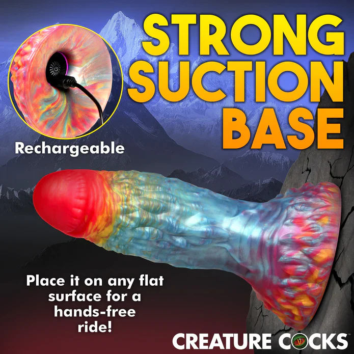 Creature Cocks Phoenix Vibrating Remote-Control Dildo - Image 8