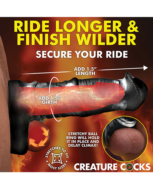 Creature Cocks - Stallion Silicone Penis Extension - Image 8