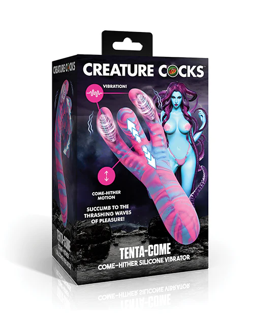 Creature Cocks Tenta-Come Come-Hither Tentacle Silicone Vibrator - Image 2