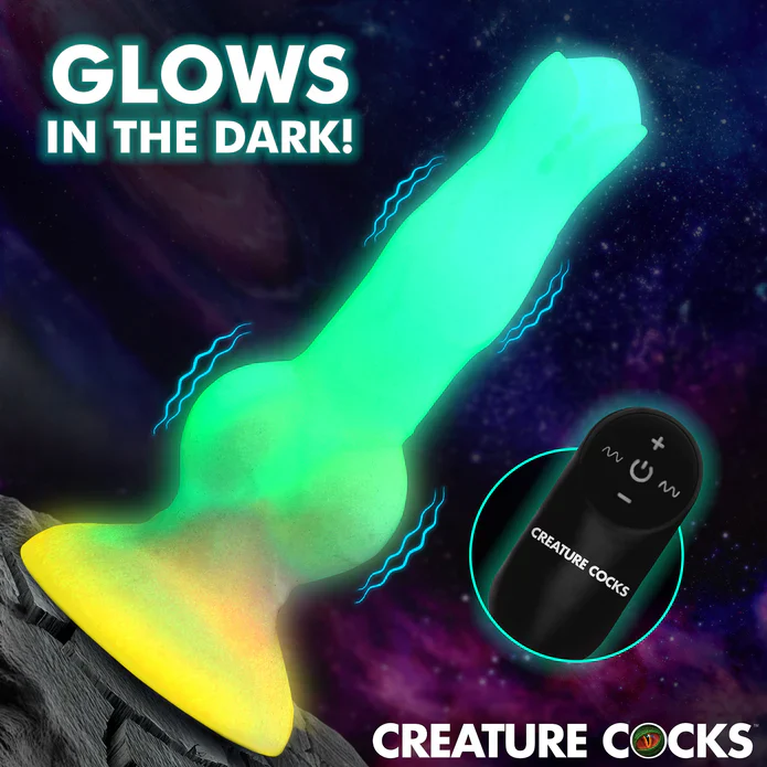 Creature Cocks - Vibrating Astro Glow-in-the-Dark - Image 3